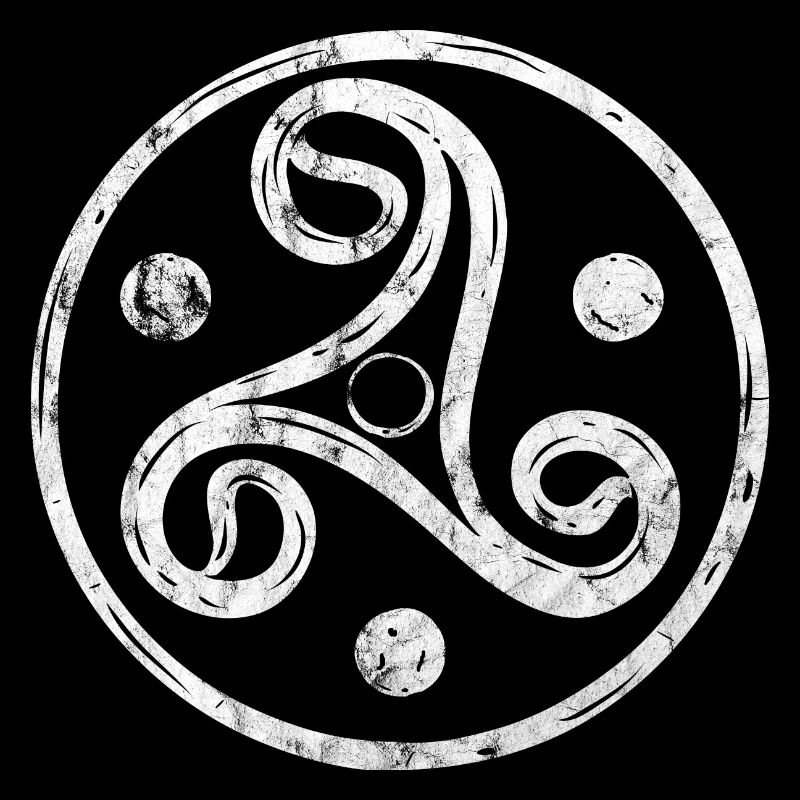 BDSM triskele emblem breast kink sub triskelion