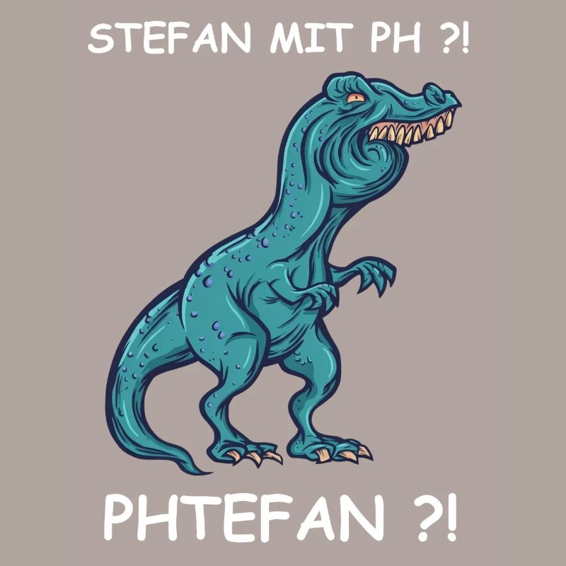 Blauer Dino mit Kick | Stefan