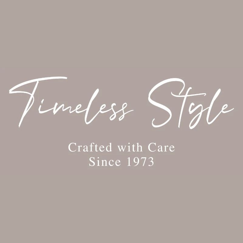 Timeless style since 1973 Script Typography