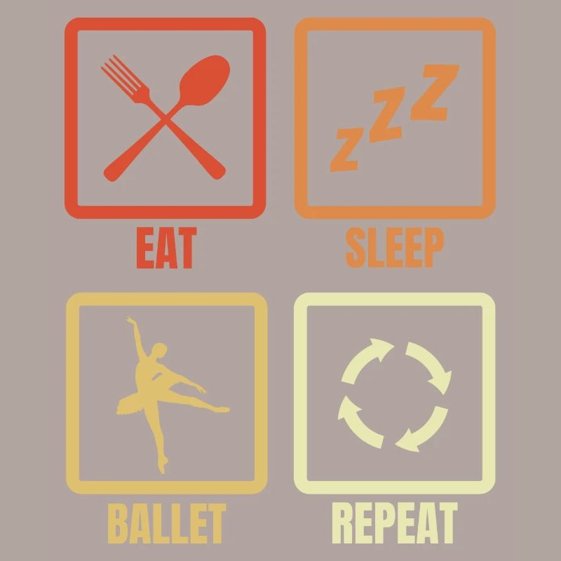 Manger dormir Ballet Répéter