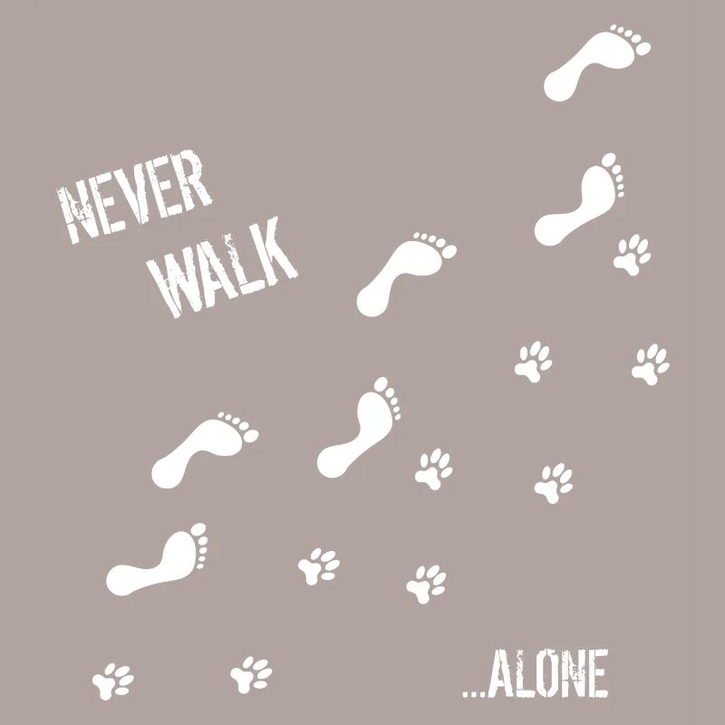 HUND & MENSCH NEVER WALK ALONE