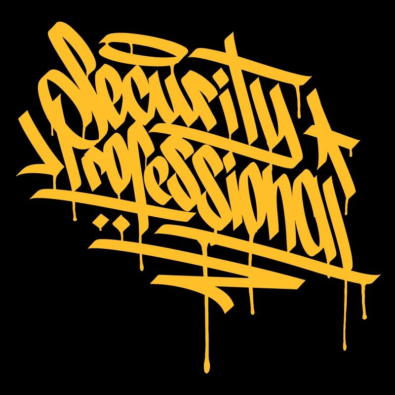 HACKER GRAFFITI TAG - CYBER SICHERHEIT EXPERTE