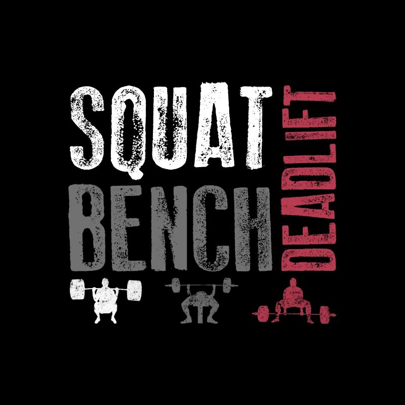 Squat Bench Deadlift Training Geschenk