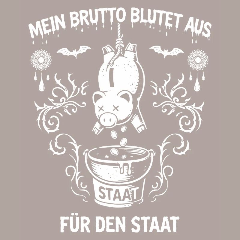 Il mio disgusto sta sanguinando. Tasse