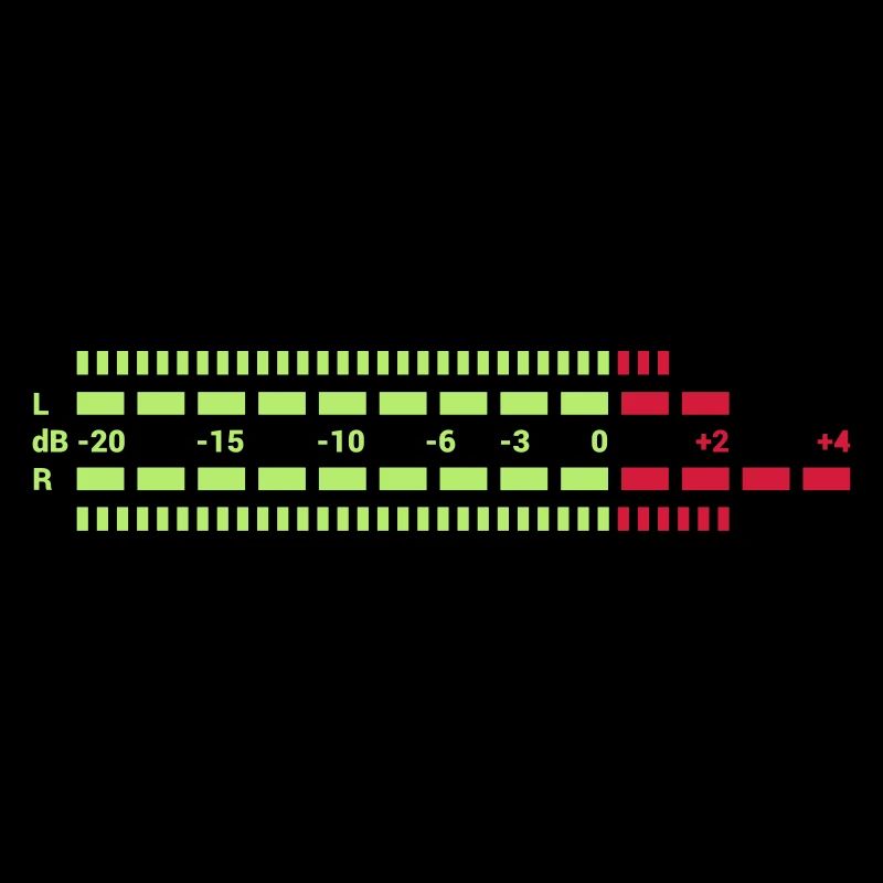 Equalizer dreifarbig EQ Musik Anlage Techno Club S