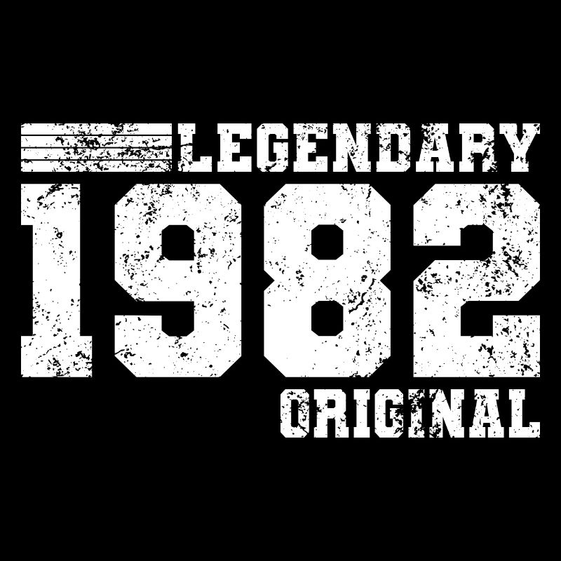 40. Geburtstag Legendary 1982 Original