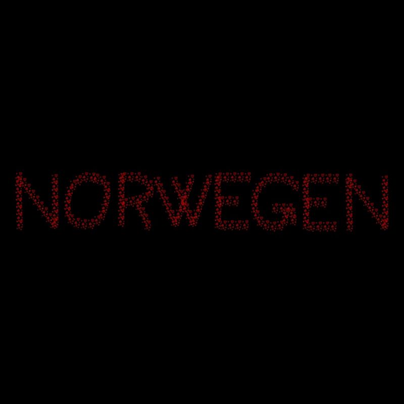 Norwegen in Herzschrift