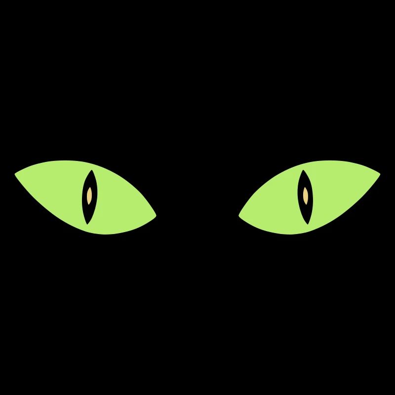 ★ Couleurs de conception modifiables ★ Deux yeux de chat