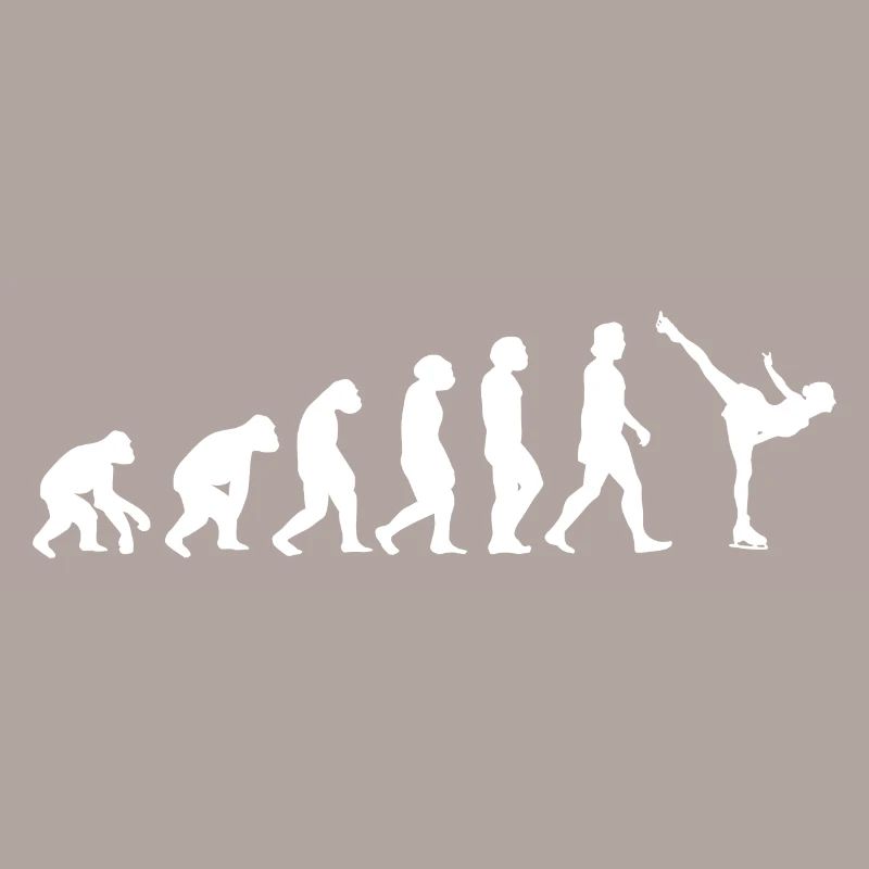 Eiskunstlauf Evolution der Menschen Sport