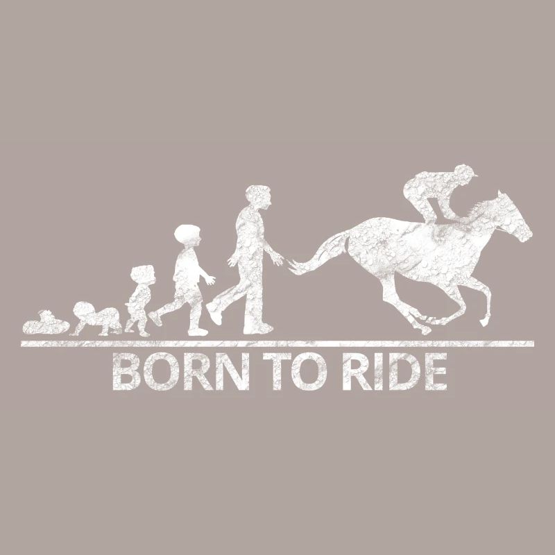 Chevaux d'équitation évolution hobby