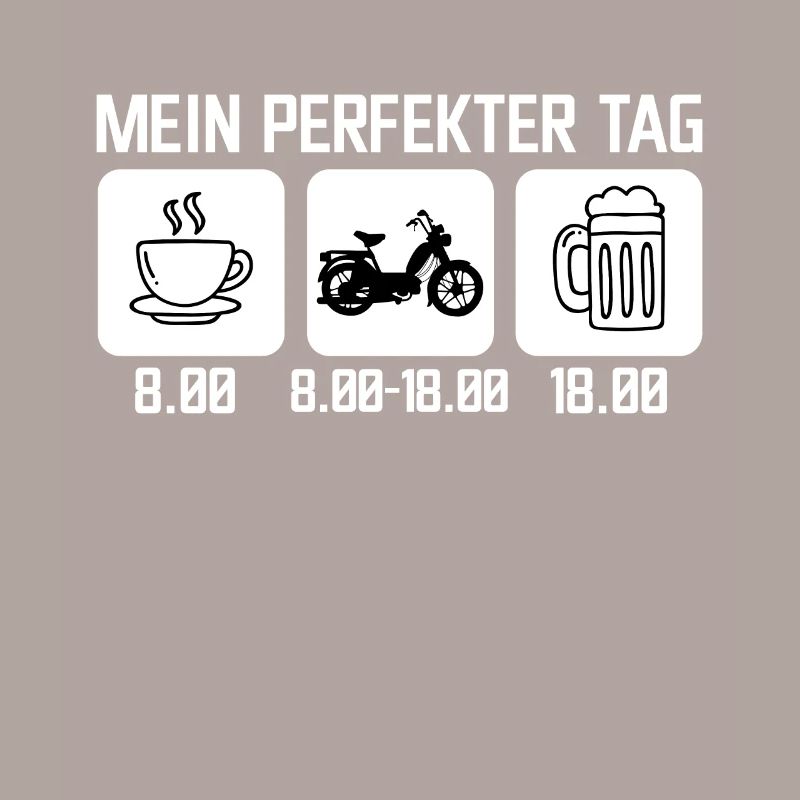 Mofa Moped roller Mopedfahrer Geschenk
