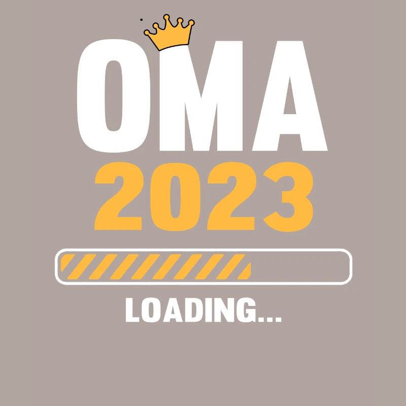 Oma 2023 Loading Schwangerschaftsankündigung