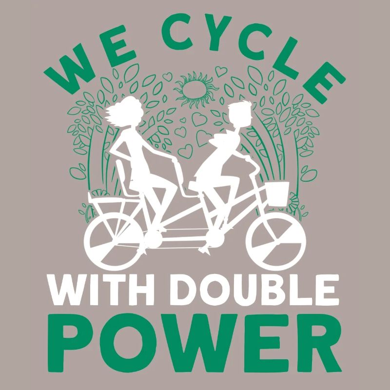 We Cycle With Double Power Tandem Bicycle