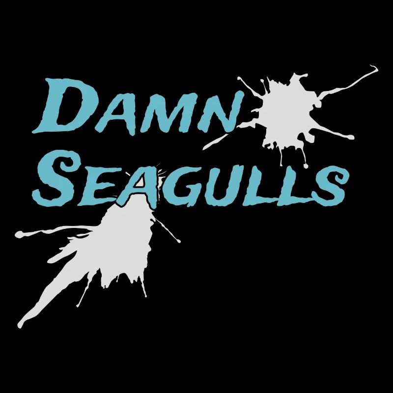Damn Seagulls Funny Sailor Captain Saying