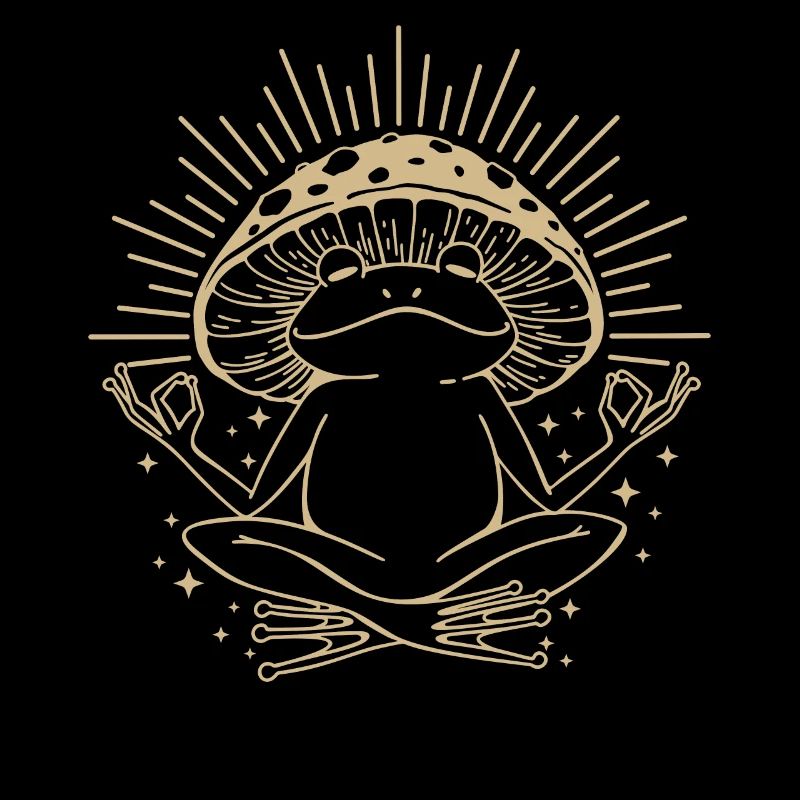 Champignons Boho & Minimalisme Goblincore Esthétique