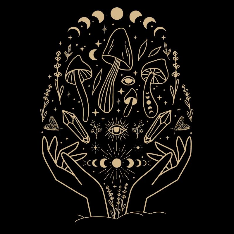 Boho Pilze Cottage Core Aesthetic Goblincore