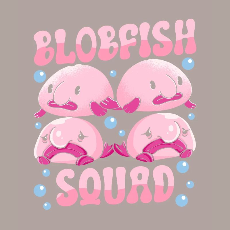 Blobfish Costume - Ugly Blob Fish Face -