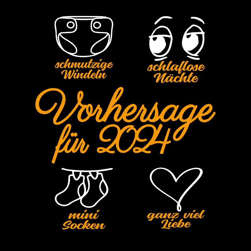 Werdende Eltern 2024 Babybauch Vorhersage