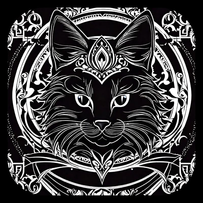 Coole Gothik Katze