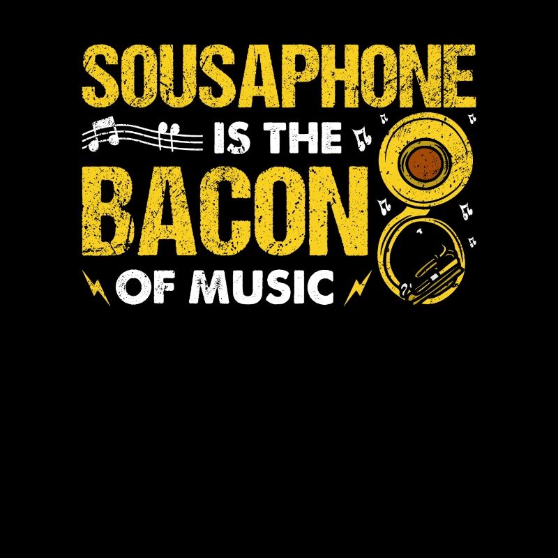 Funny Sousaphone Brass Band Player Marching Band