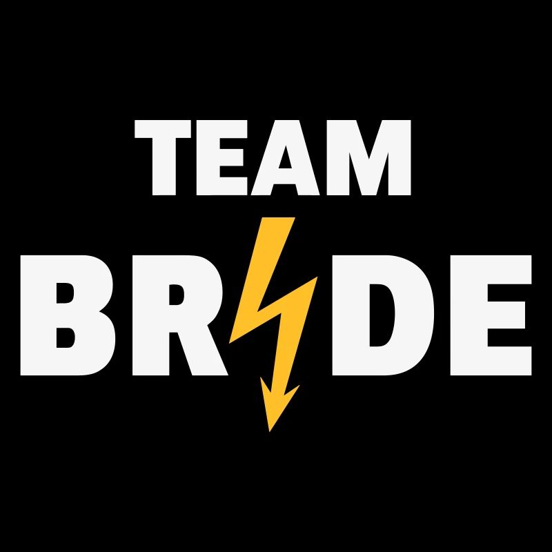 Team Bride Flash (Braut JGA Polterabend / 2C NEG)