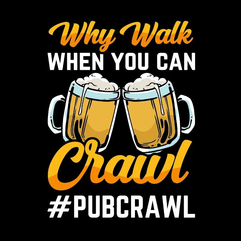 Crawled Pub Crawl Boire de l’alcool