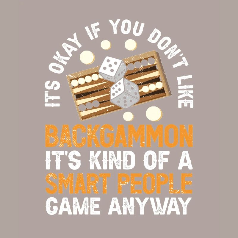 Jeu de société Backgammon drôle