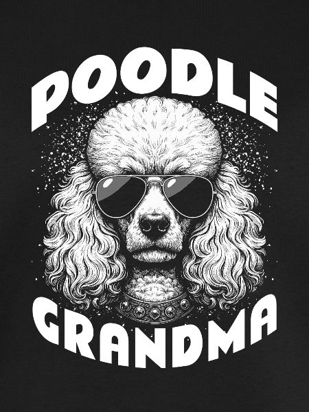 Grand-mère caniche