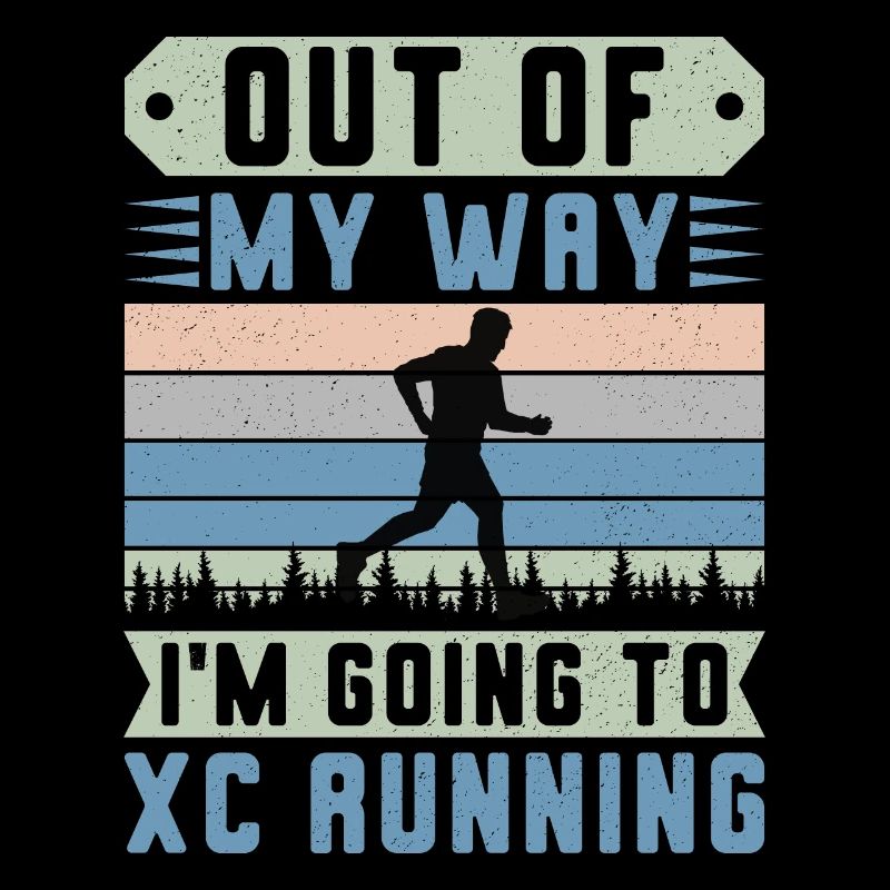 Cadeau de course XC amusant Édition XC Runner