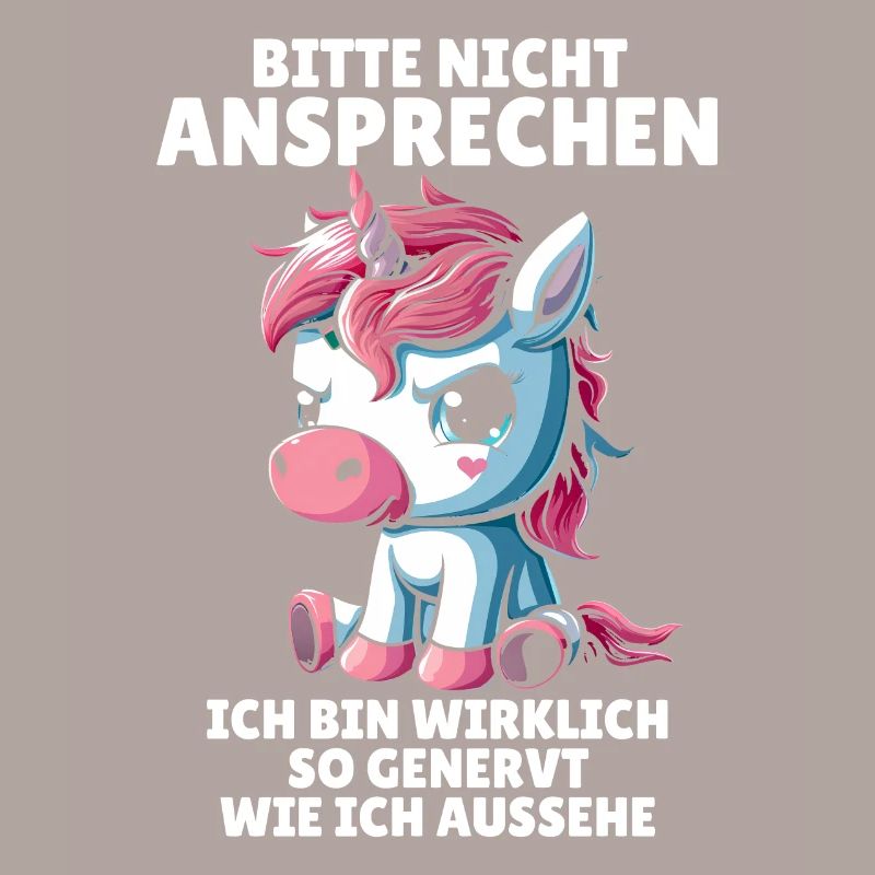 Bitte nicht ansprechen ich bin wirklich so genervt