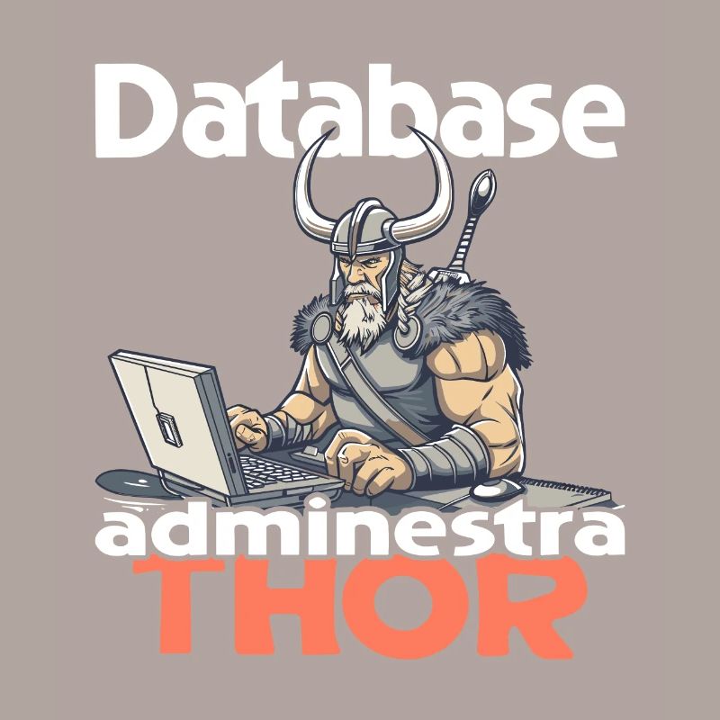 Viking Databaseadministra-thor Nerdy
