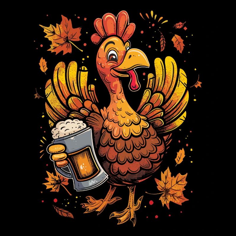 Dankbares Gobble Wobble Thanksgiving