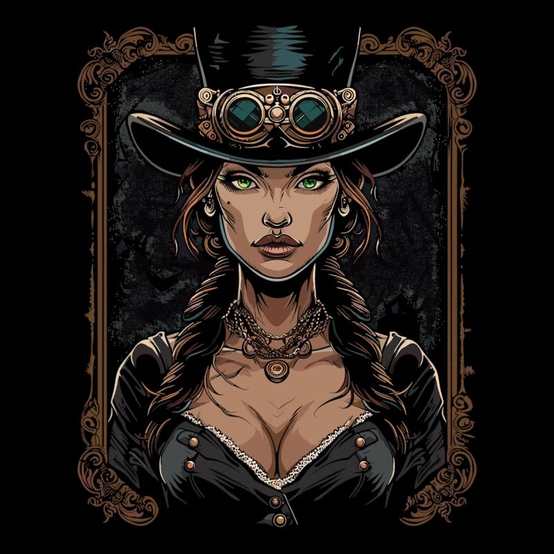 Beautiful Women Steampunk Lover