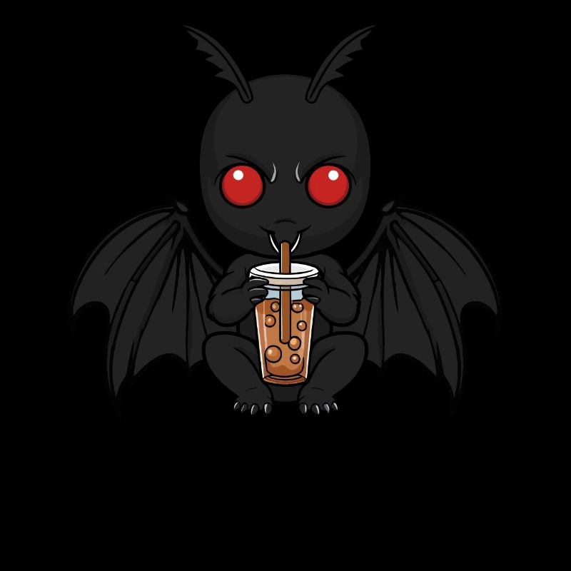 Mothman Bubble Tea