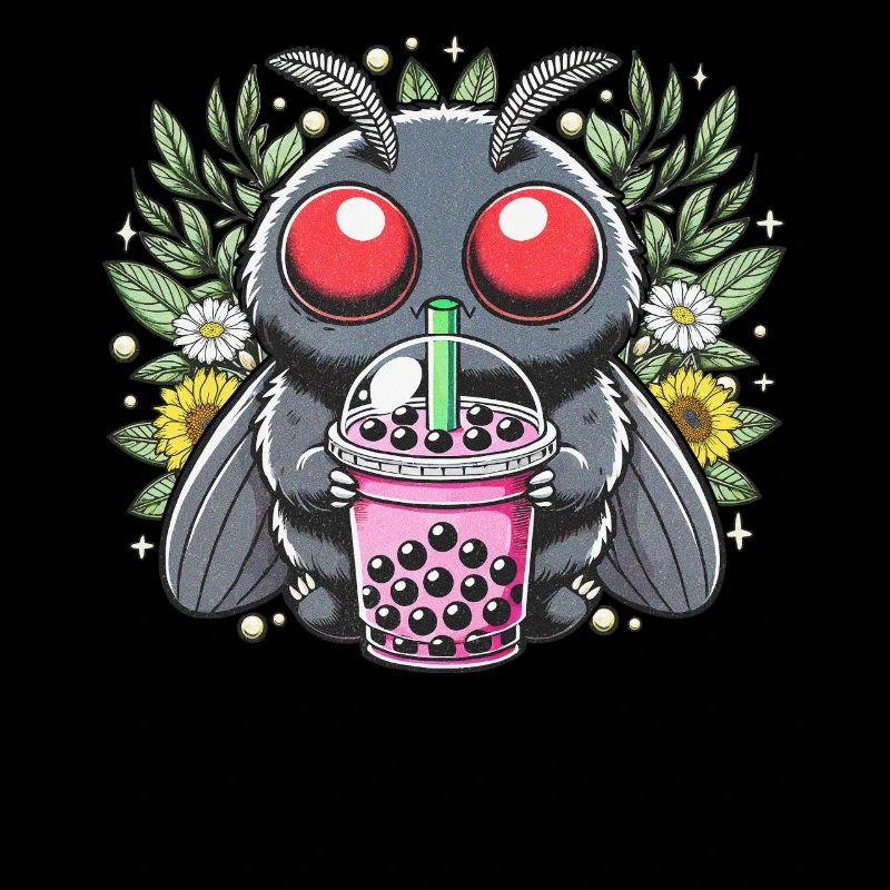 Mothman Bubble Tea