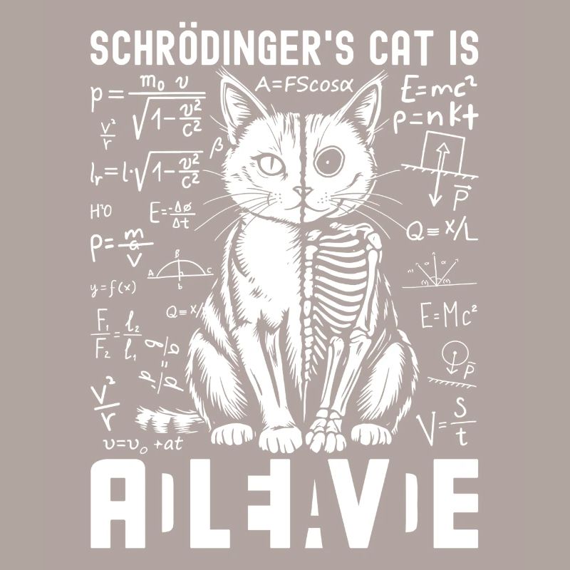 Le chat de Schrödinger mort et vif