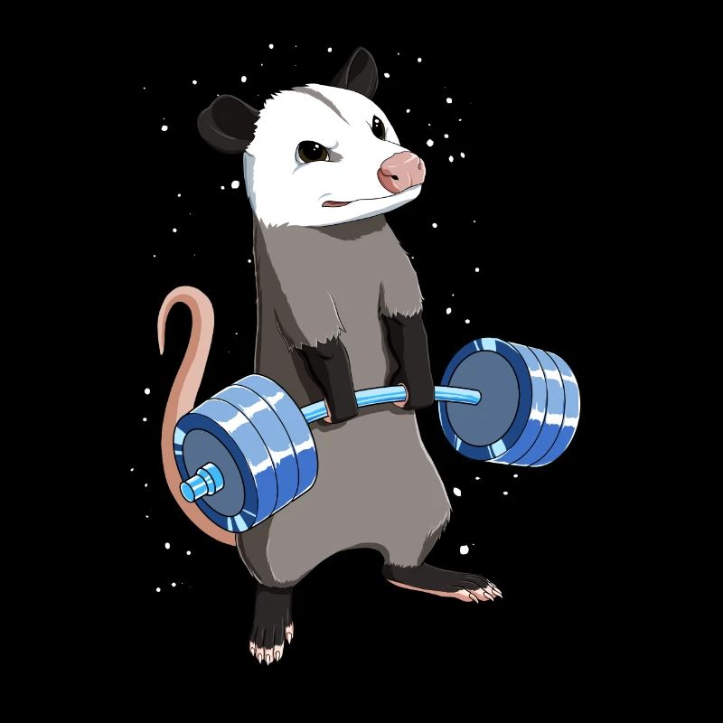 Culturisme Le levage croisé Opossum