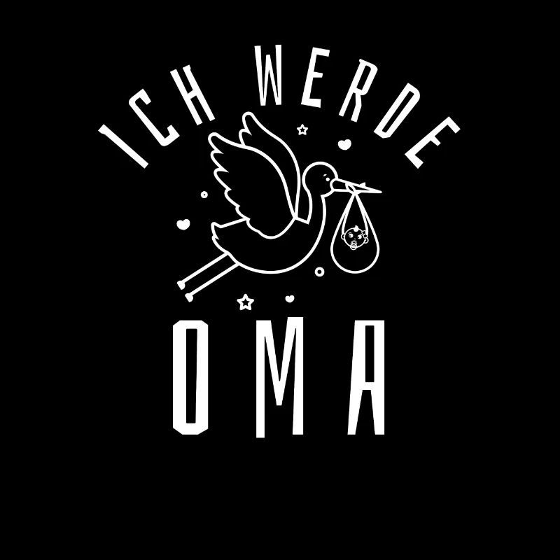 Ich werde Oma - Werdende Großmutter Geschenk