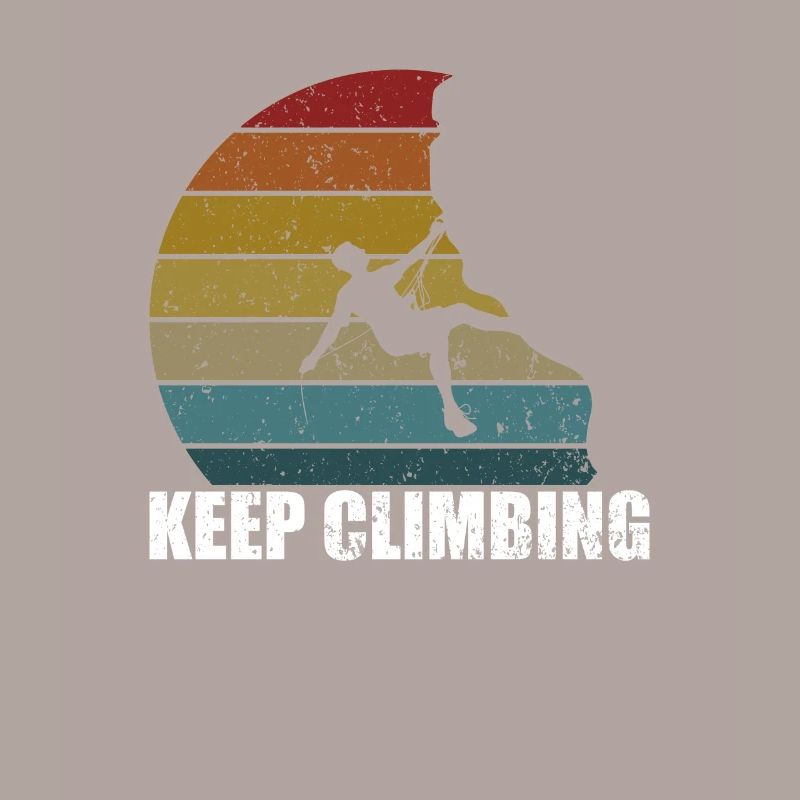 Klettern Keep Climbing