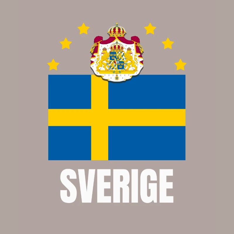 Drapeau de la Suède Drapeau National Orgueil