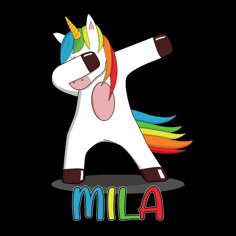 Mila Name Vorname Namenstag Einhorn Geschenkidee