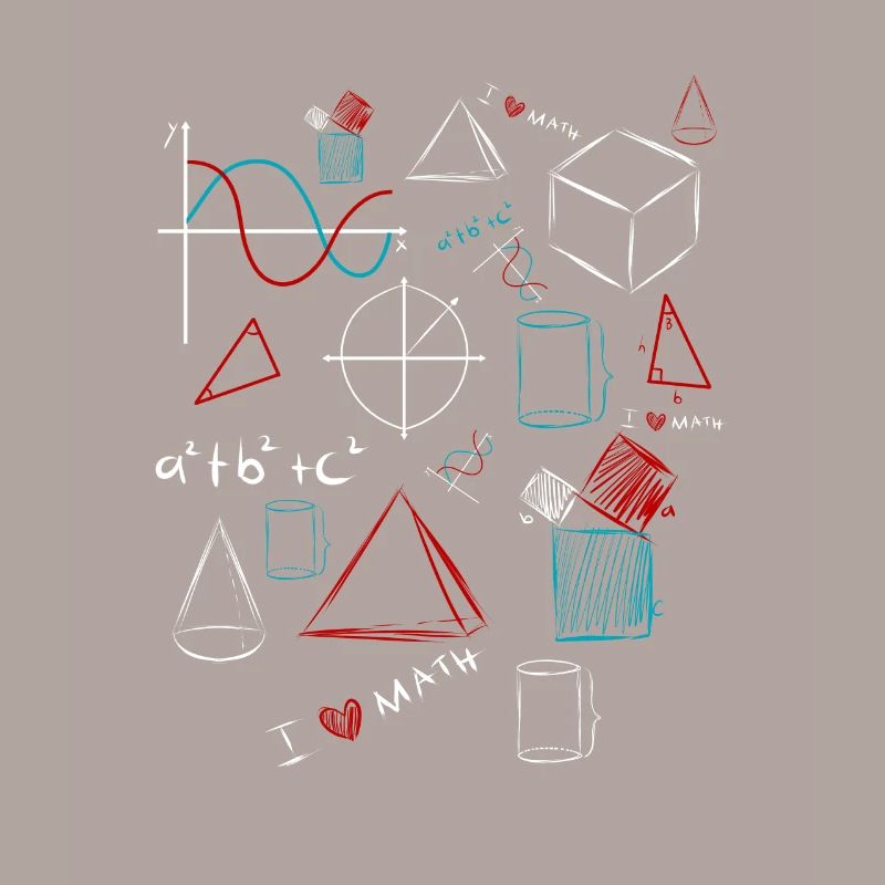 I Love Math - Formule mathématicienne et professeur de mathématiques