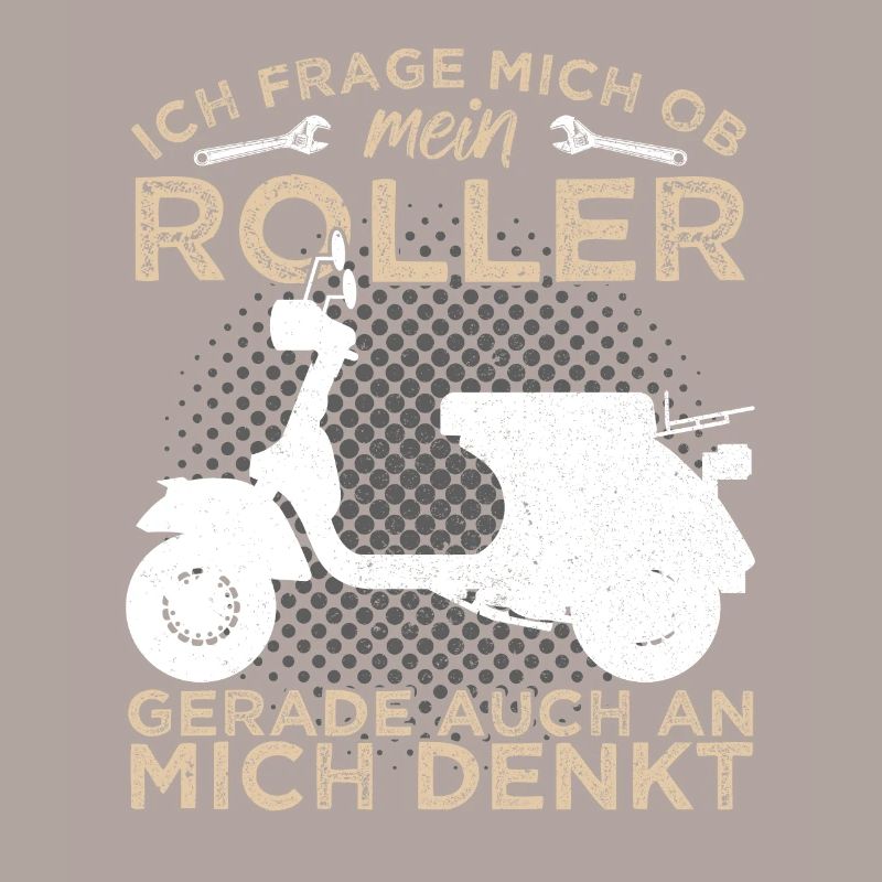 Motorroller Roller Rollerfahrer Scooter Zweirad