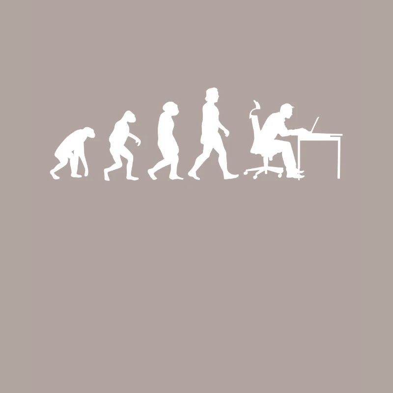 Programmierer Evolution Informatiker Computer Nerd