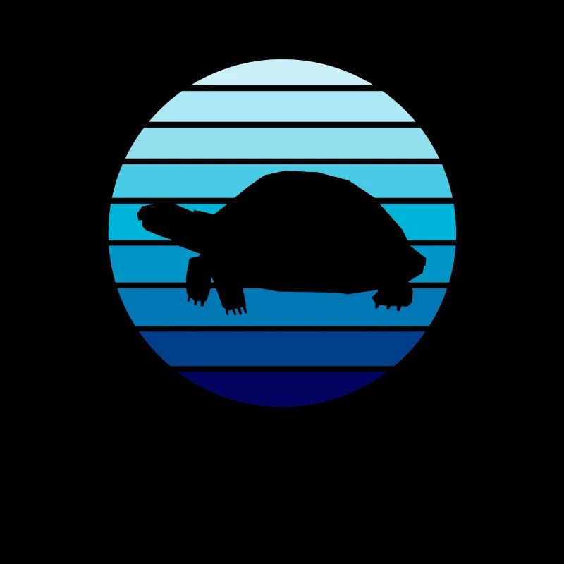 Turtle Retro Turtles Vintage