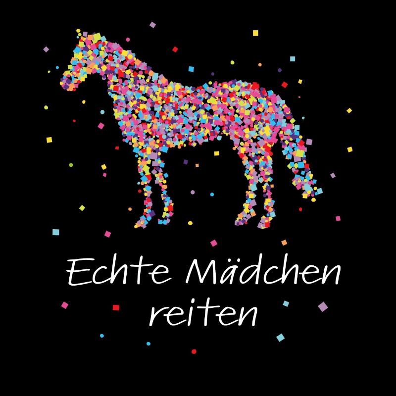 Echte Mädchen Reiten Pferd Pony Reiten Reitstunde
