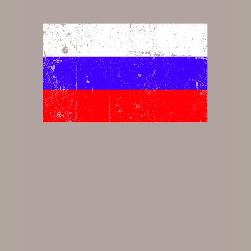 Drapeau de la Russie Vintage