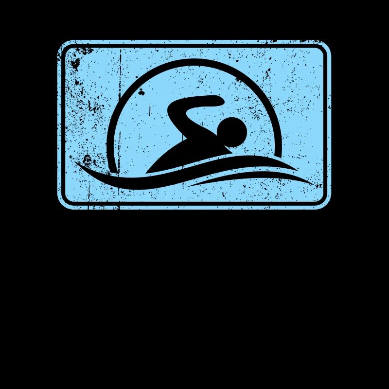 Logo du nageur nageur