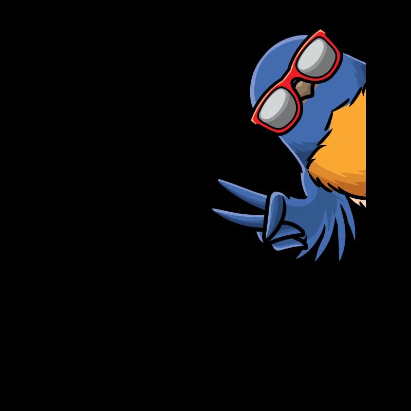Hüttensänger Vogel Mit Sonnenbrille