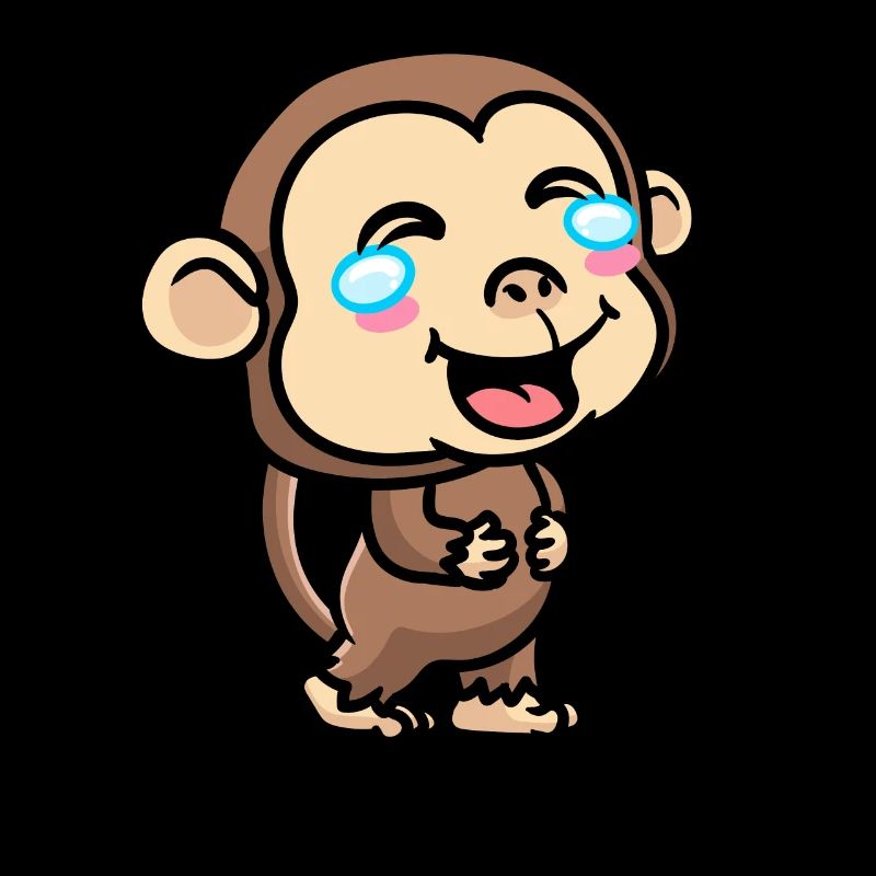 Émoticône de singe Emotion Monkey Lover